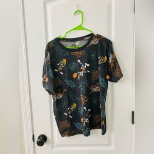 Warner Bros. Black and Orange Looney Tunes Kids Tee